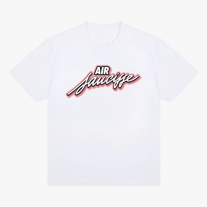 T-shirt Logo Air Saucisse lettrage